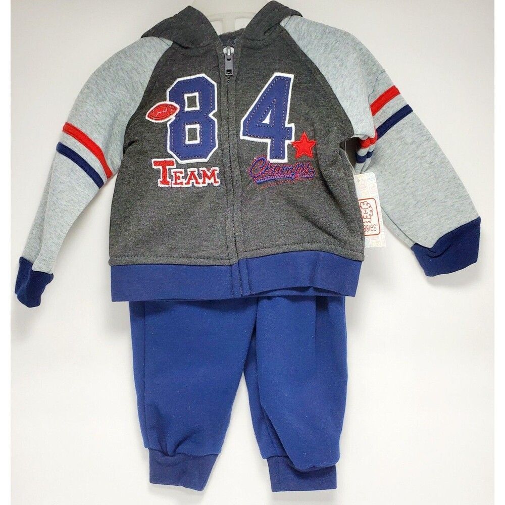 NWT 3-6 Months 2 Piece outfit Jacket w/Hood & Pants